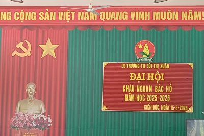 ĐẠI HỘI CHÁU NGOAN BÁC HỒ – TỰ HÀO THIẾU NHI VIỆT NAM 