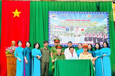ƯƠM MẦM VĂN HÓA GIAO THÔNG TỪ NHỮNG BÀI HỌC ĐẦU ĐỜI.